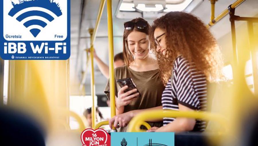 İstanbul'da 1.000 otobüse yeni İBB Wi-Fi altyapısı kuruldu